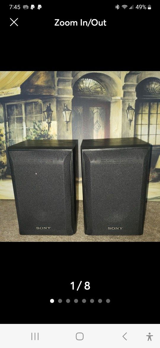 Sony SS-B1000 Bookshelf Speakers