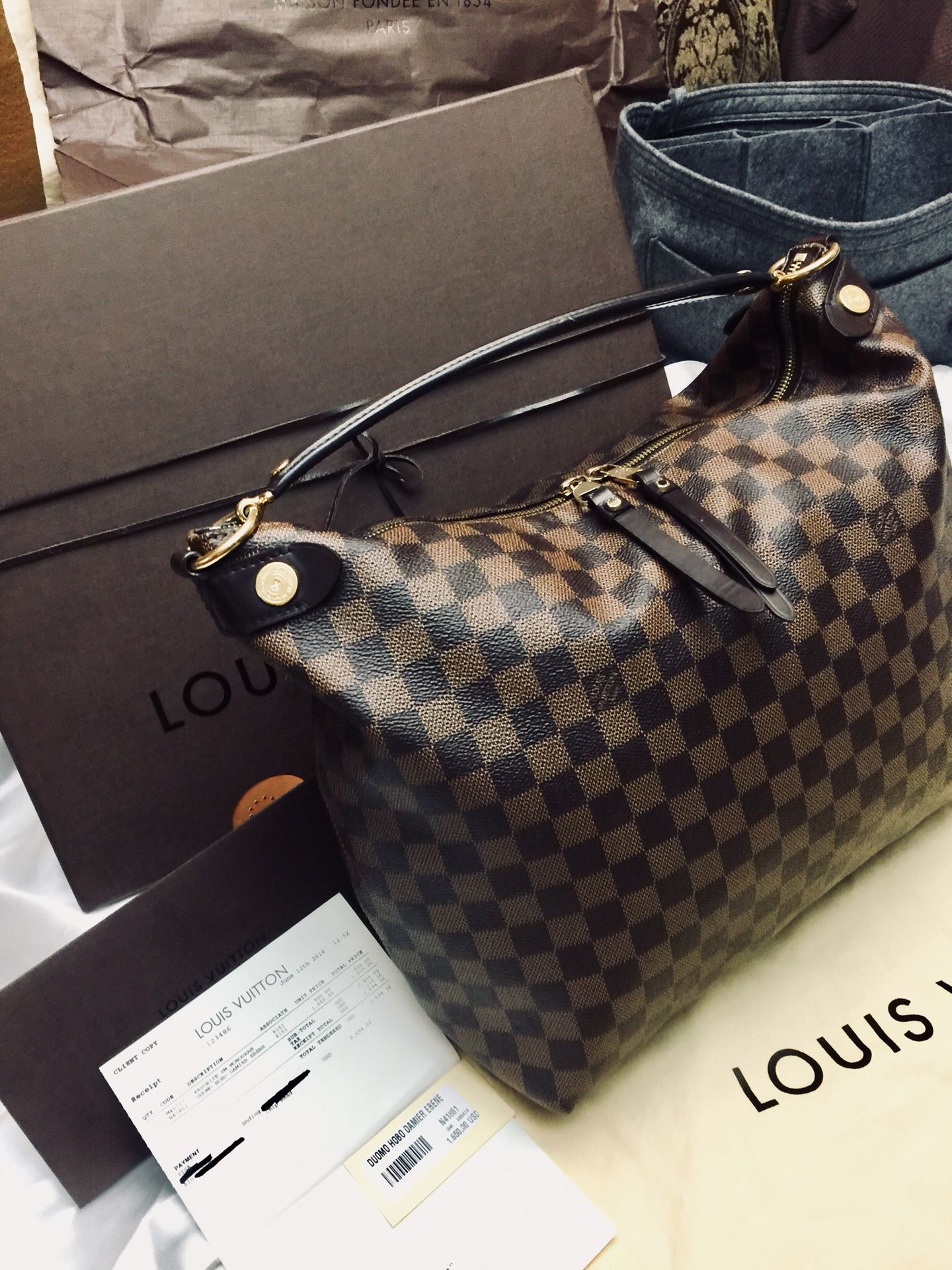 Louis Vuitton Duomo Hobo Bag