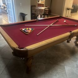 Pool Table With Sticks Includes Delivery! 