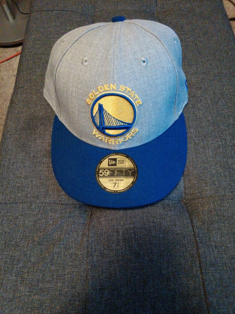 Golden State Warriors hat LOW CROWN 7 1/2 Never Worn