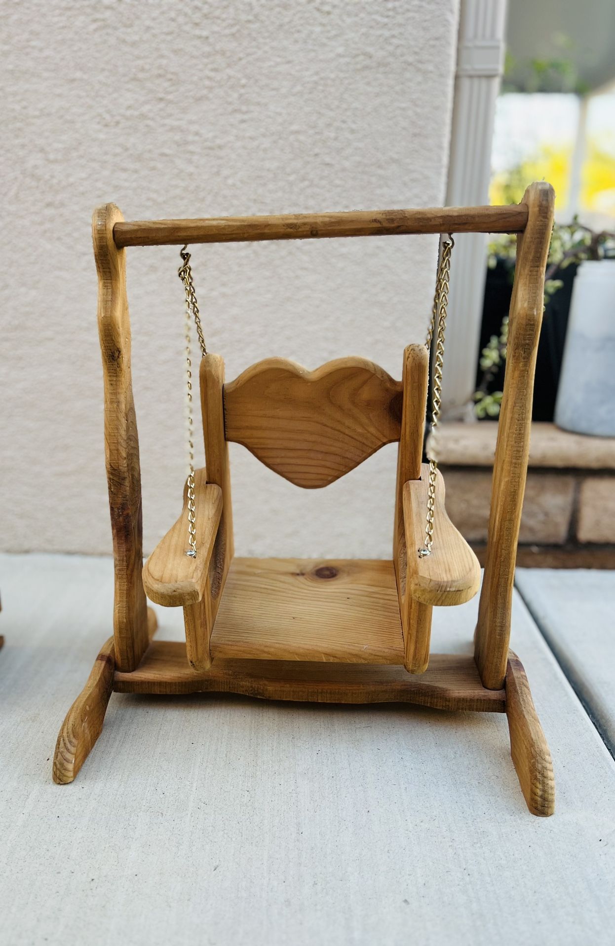  Decor Handmade Wood Swing Set . 