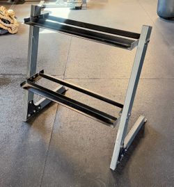 2 tier dumbbell rack