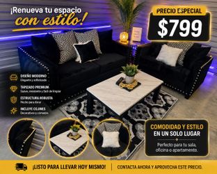 Black Couch & sofa