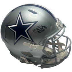 Emmit Smith Signed Authentic Cowboys Helmet