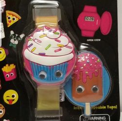 Interchangeable face Cupcake & Popsicle Watch