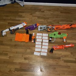 Nerf Guns With Ammo