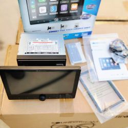 Soundstream double din 10.6"w/apple car play android Bluetooth and alot more 