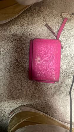 Hot pink Leather Fossil Wallet