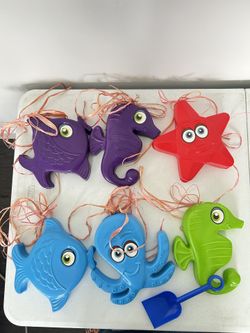 Set Of Sand Mold Beach Toys