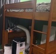 Twin Loft Bed Frame Wood