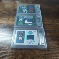 Graded Football - Auto, Patch, RPA