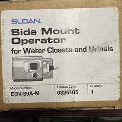 Sloan Side Mount Operator And Royal #110