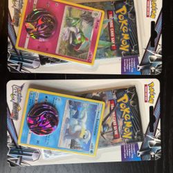 Pokémon Sun and Moon Ultra Prism Booster Checklane Blister Sealed Lot of 2