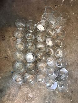 Candle holders 36 total