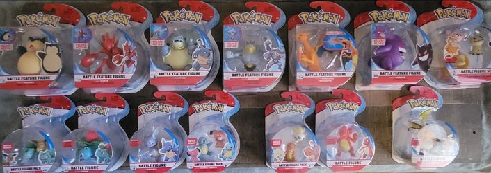 Pokemon Battle Figures New on Card make an offer