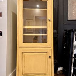 Retro yellow storage cabinet