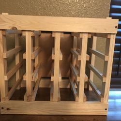 Stackable 12 Bottle Counter Top Wine Rack