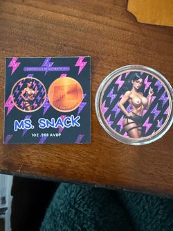 Bullion Baddies - 1 ounce copper naughty edition ms. Snack