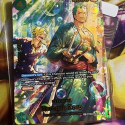 Roronoa Zoro - PRB02-006 (SP) - The Azure Sea's Seven (OP14)
