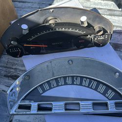 55 56 dash cluster for Chevy belair