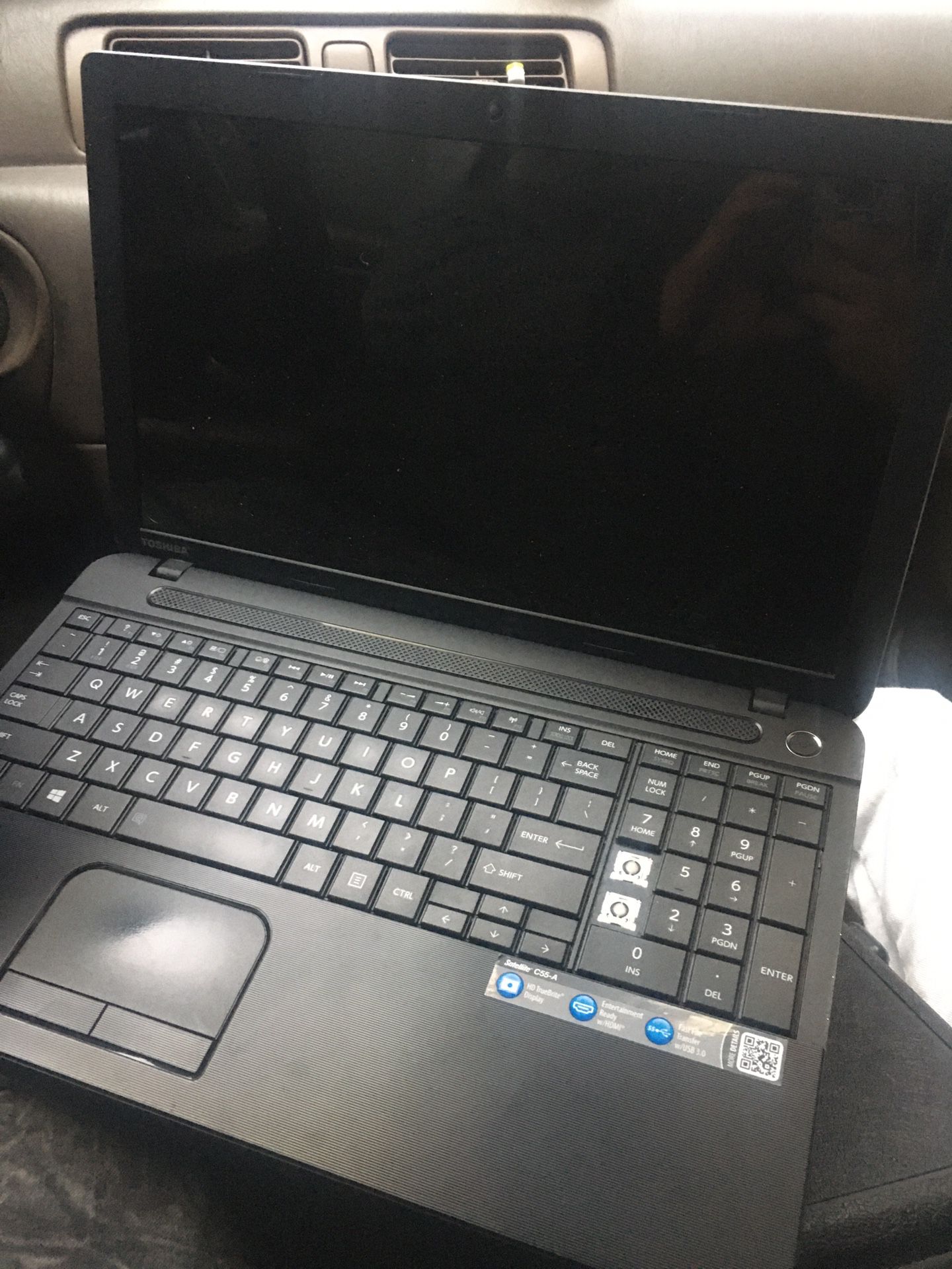 (2) Dell and Toshiba Laptops