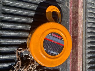 One ton haul master chain hoist
