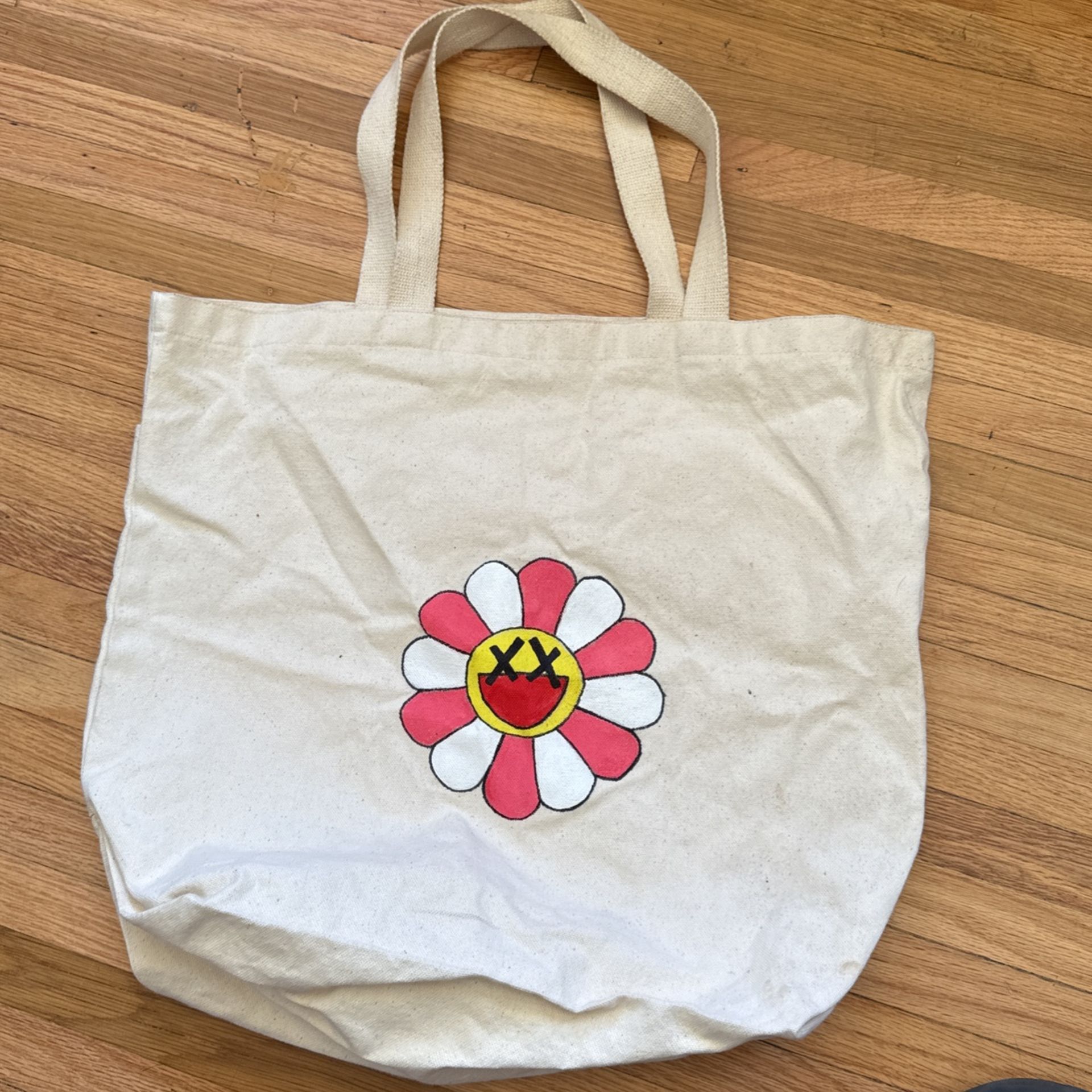Takashi Murakami X KAWS Tote Bag 
