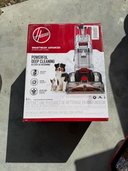 Hoover smart wash carpet cleaner brand new in box