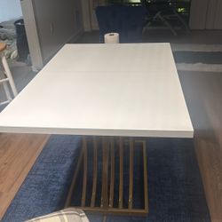 White Table 