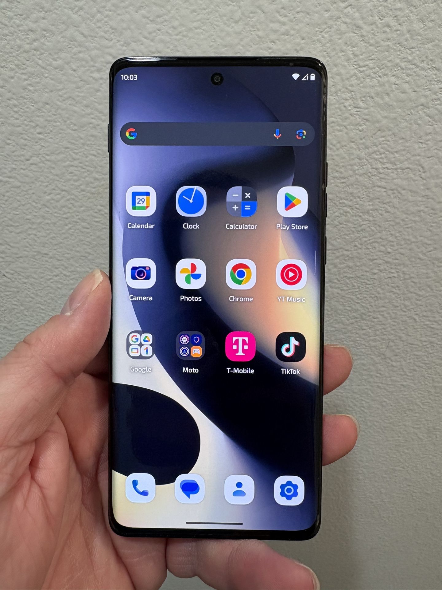 Moto Edge 2024 with TikTok Installed