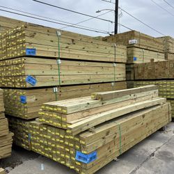 TREATED FENCE POST 4X4X8FT $8.59