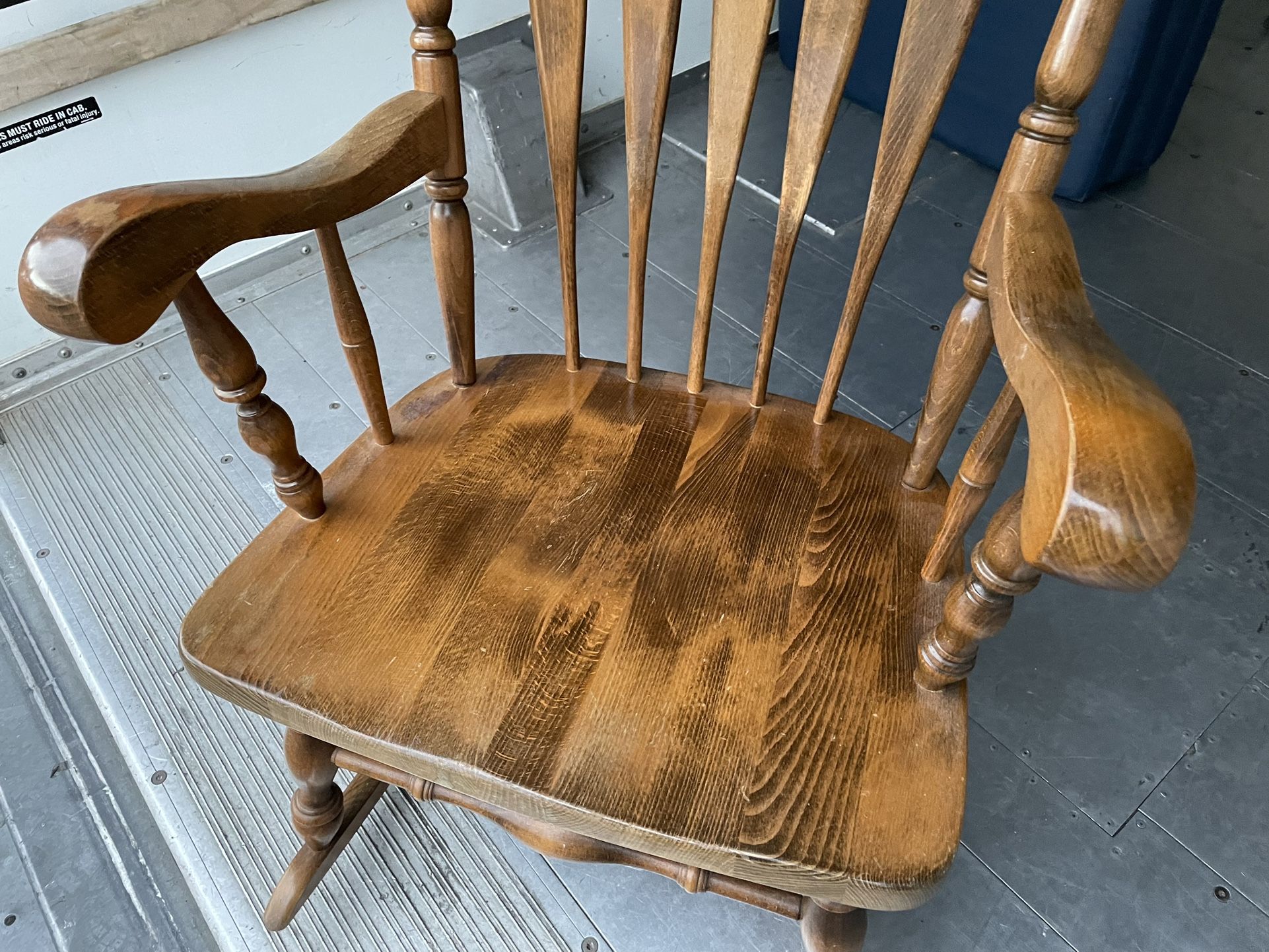 grandpa’s vintage rocking chair for sale in chico!