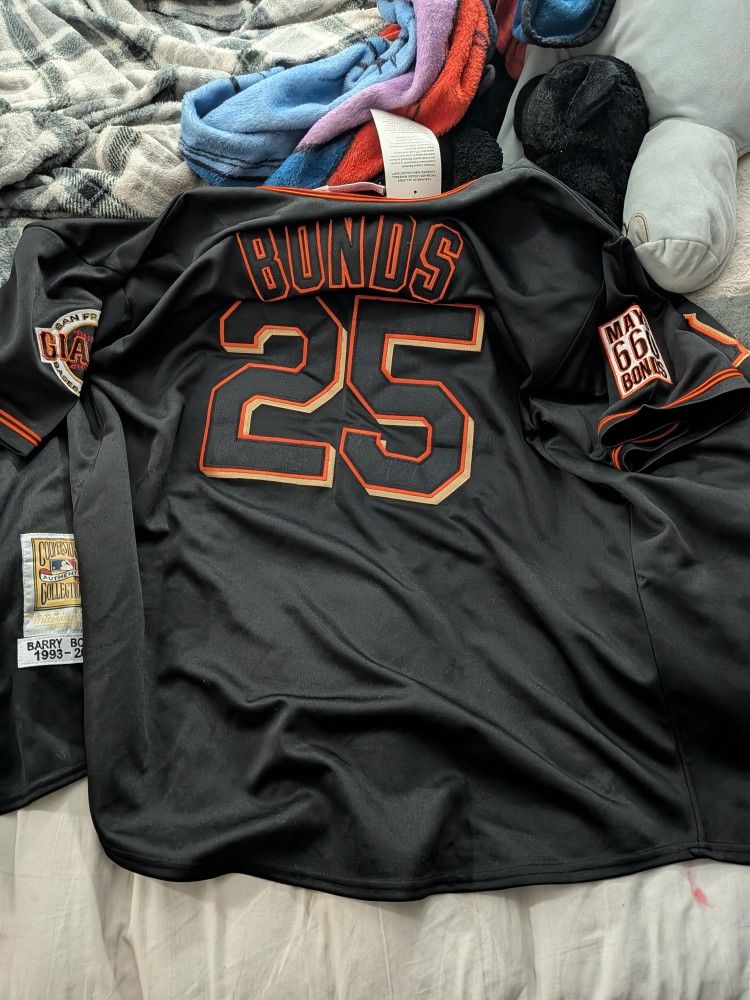 Barry Bonds Giants Jersey