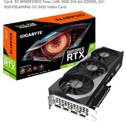 Gigabyte 3070 Graphics Card