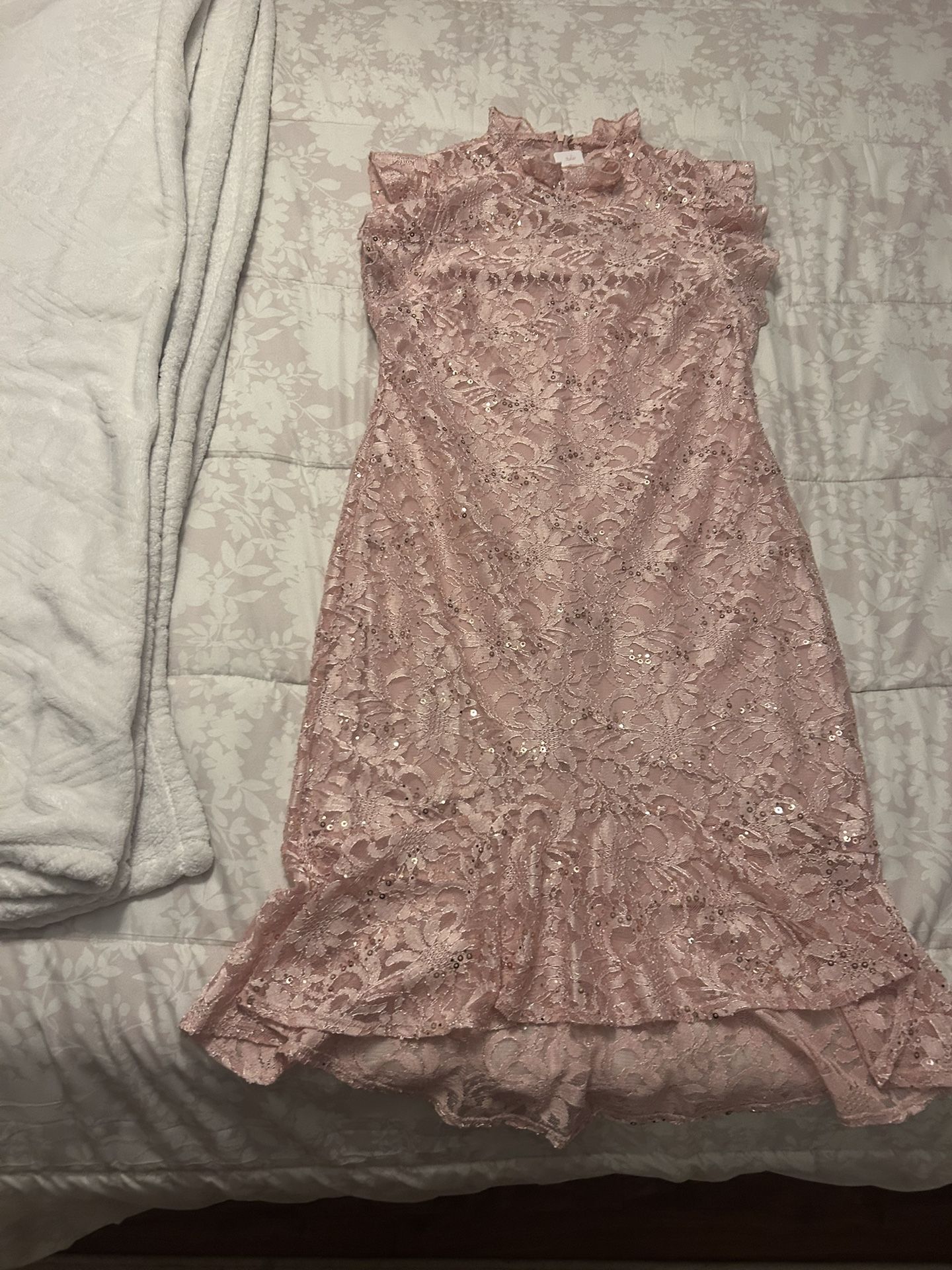 Rose Pink Dress π Size 10 (L)