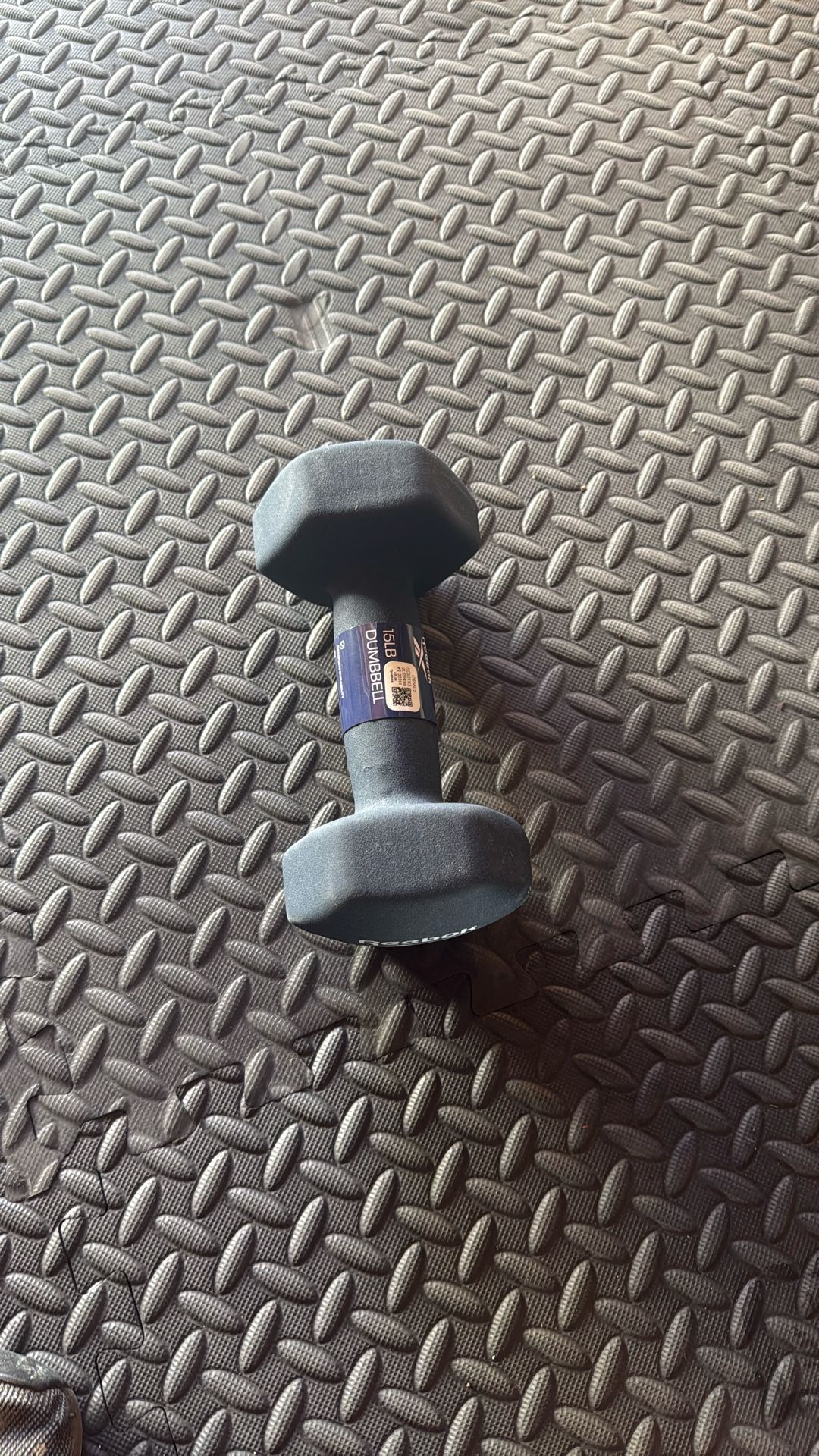 Rebook 15lb Dumbbell