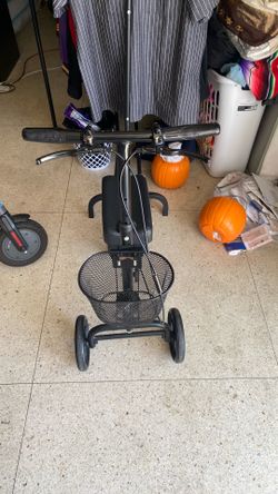 Knee Scooter Walker with Basket