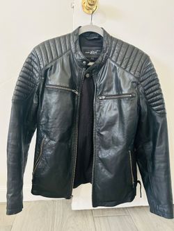 Leather jacket