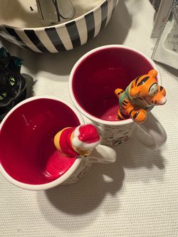 Winnie the Pooh Character Mugs Set of 2