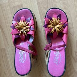 Flower Leather Shoes