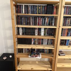 2 IKEA Wooden Shelves 