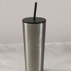 Starbucks 24 oz. Brushed Stainless Steel Tumbler
