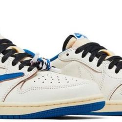Air Jordan 1 Low Travis Scott Fragment Sz 8.5