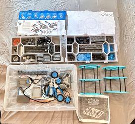 VEX IQ Robotics Super Kit with Brain, Controller, Battery and Extra Pa