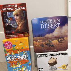 Four fun board games