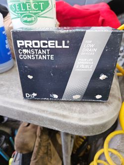 Procell constant d12 batteries
