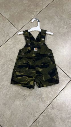 Carhart Baby Boy’s Camouflage Overall Shorts, Size 6 Months
