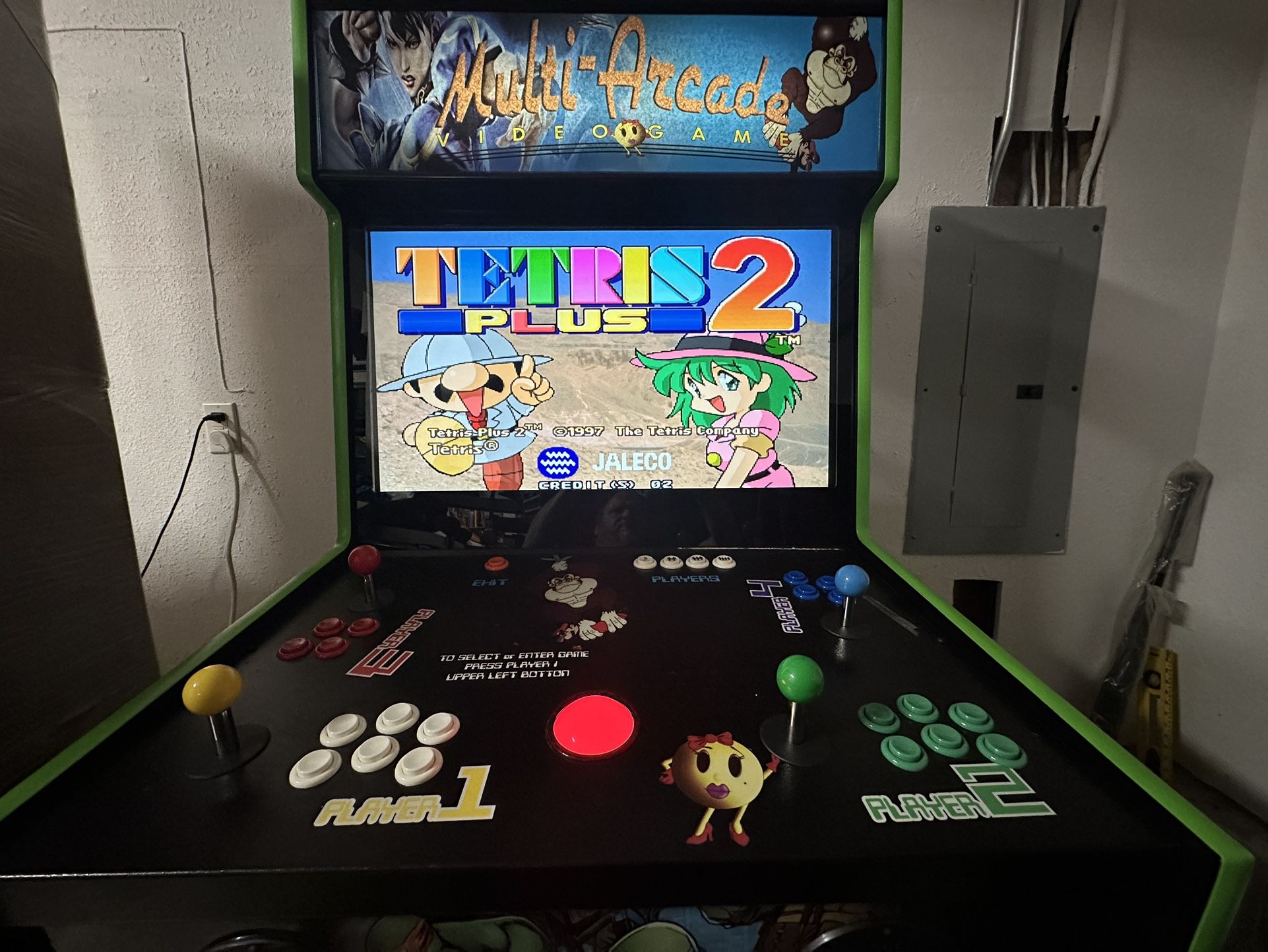Arcade standup 4 player old school retro 5,0000 games