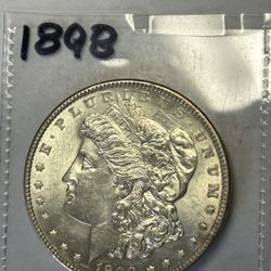 1898  Morgan Silver Dollar