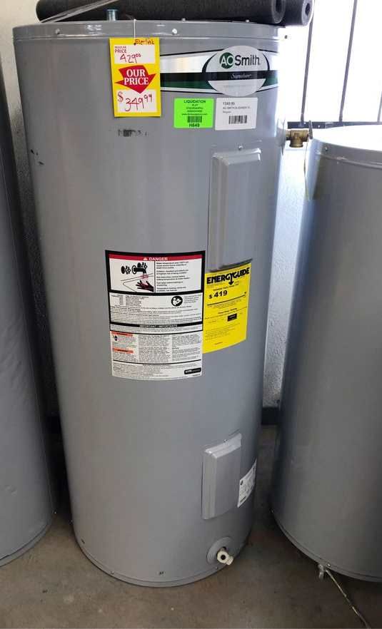 AO Smith water heater 55 gal TO for Sale in Spring, TX - OfferUp